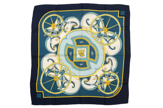 Hermes Washington's Carriage Scarf Silk