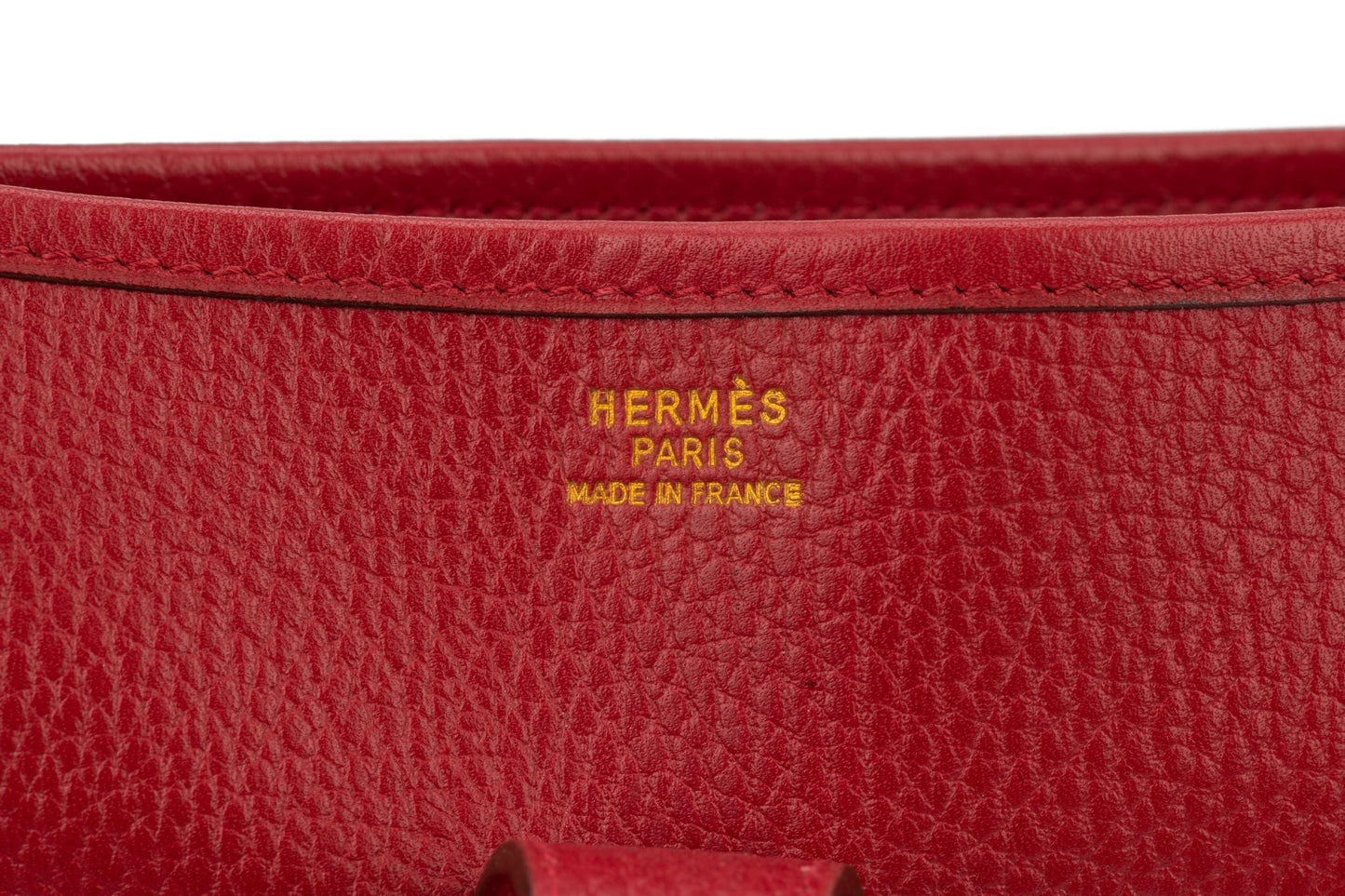Hermes Evelyne GM Red Ardennes