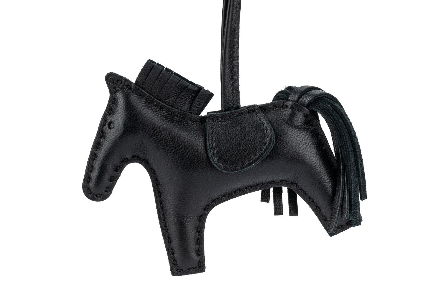 New Hermes Rare So Black Rodeo Grigri PM