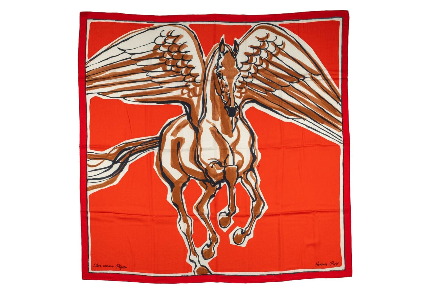 Hermes New "Libre Comme Pegase" Shawl