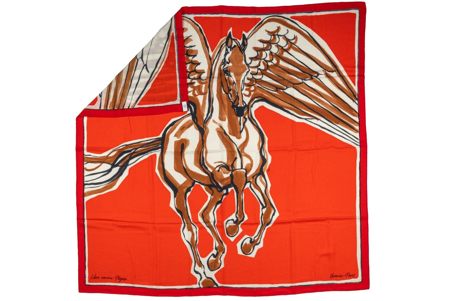 Hermes New "Libre Comme Pegase" Shawl