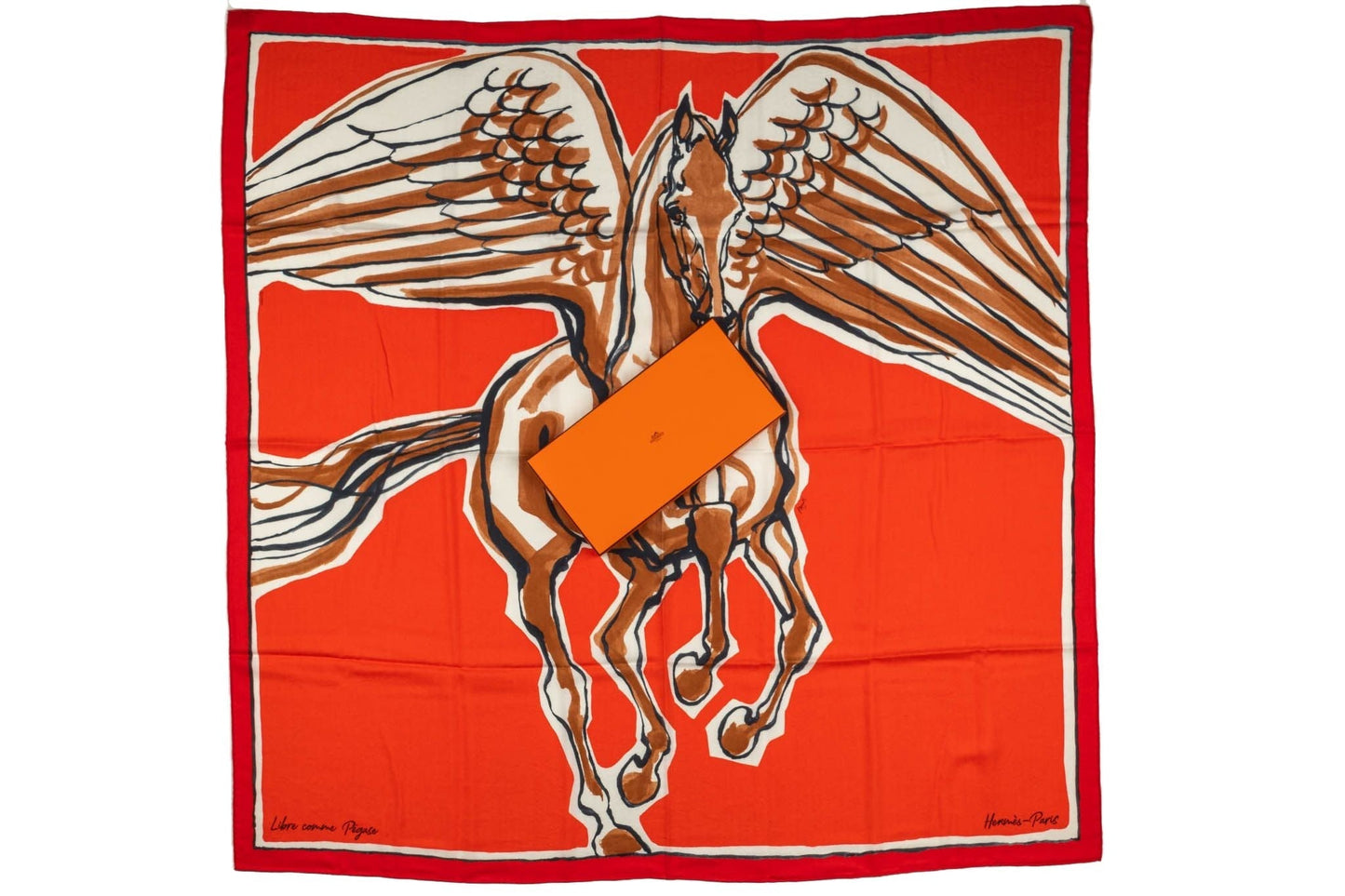 Hermes New "Libre Comme Pegase" Shawl