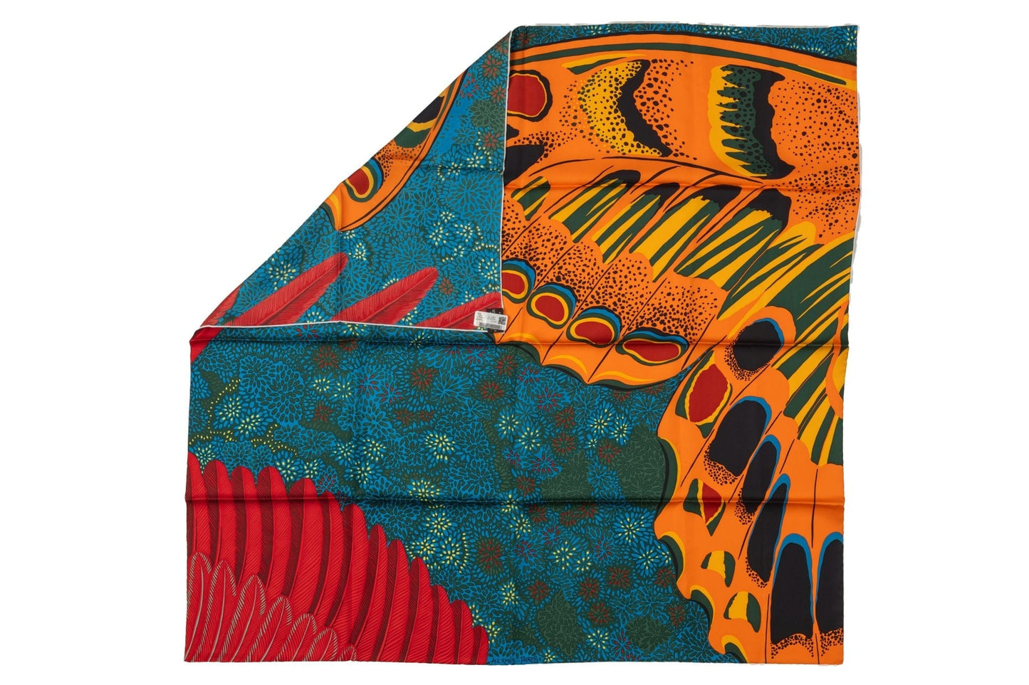 Hermes Esprit de La Foret Silk Scarf