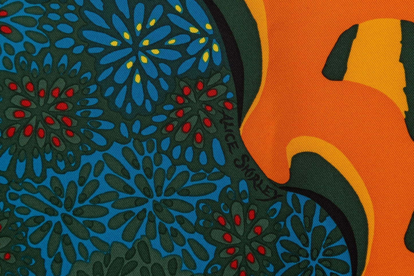 Hermes Esprit de La Foret Silk Scarf