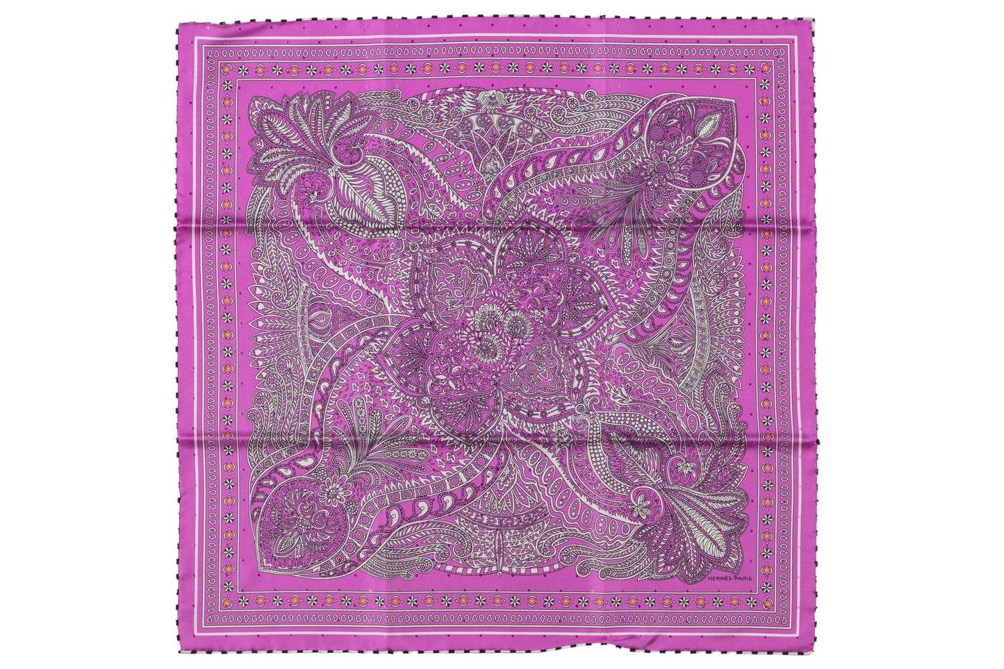Hermes New Pink Bandana Small Scarf