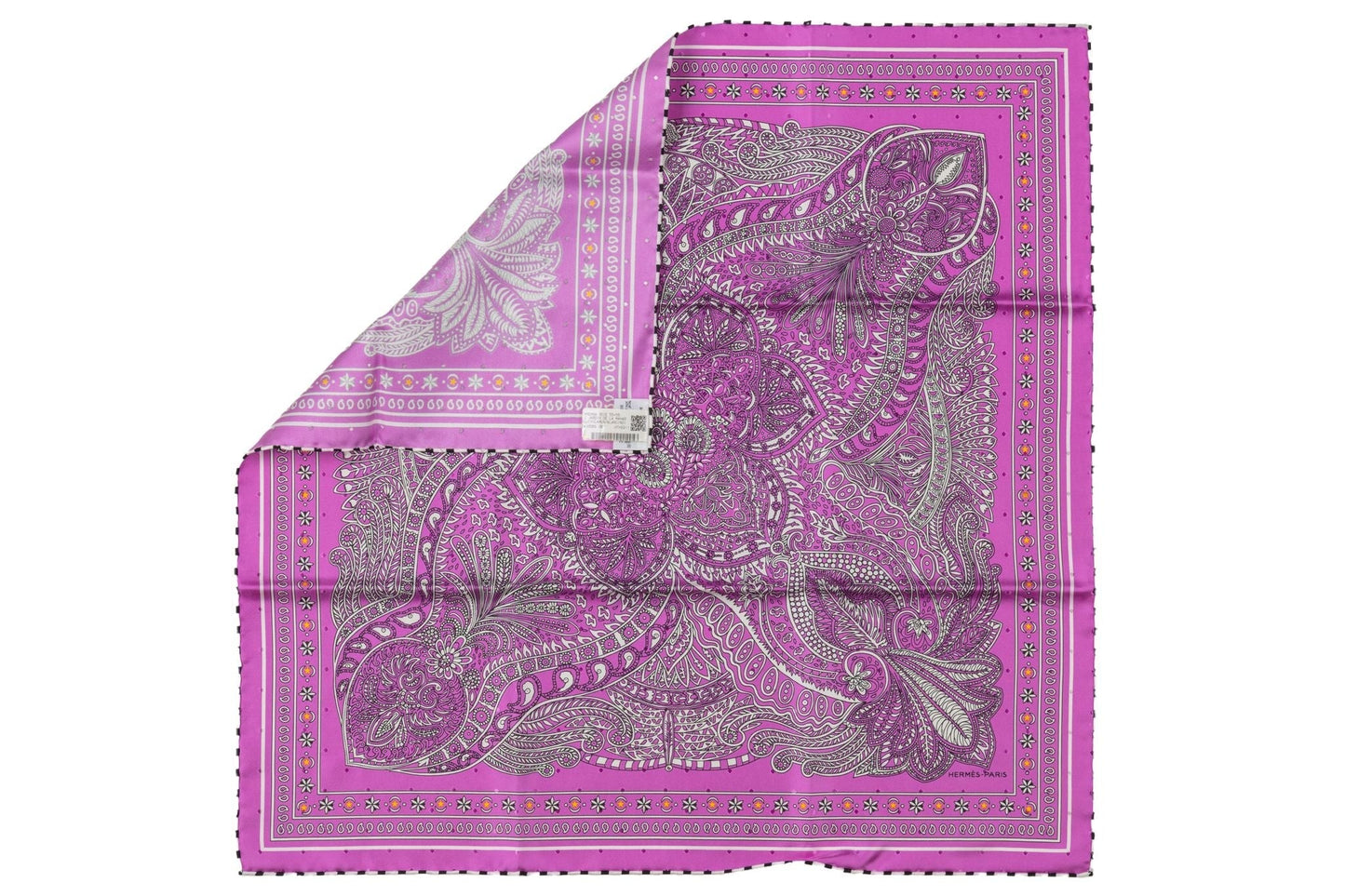 Hermes New Pink Bandana Small Scarf