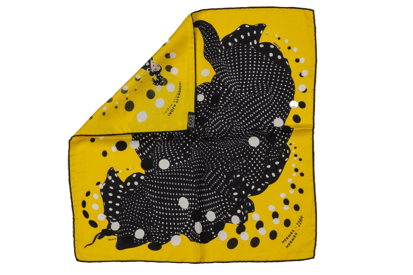 Hermes Hola Flamenca YellowSilk Gavroche