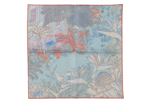 Hermes New Tropical Garden Silk Gavroche