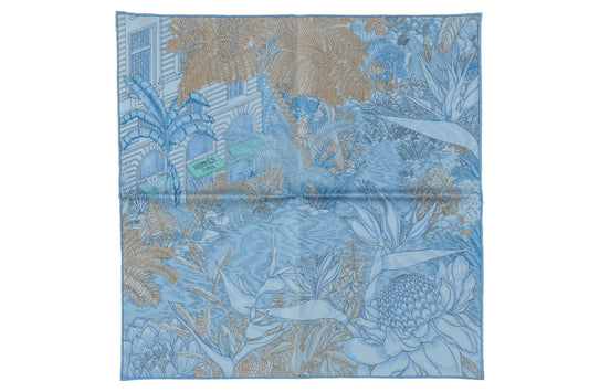 Hermes New Tropical Garden Silk Gavroche
