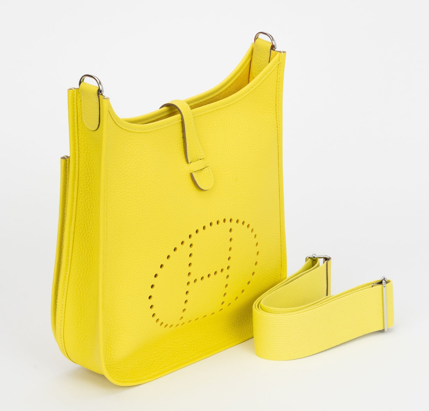 Hermes New Lime Togo Evelyne PM