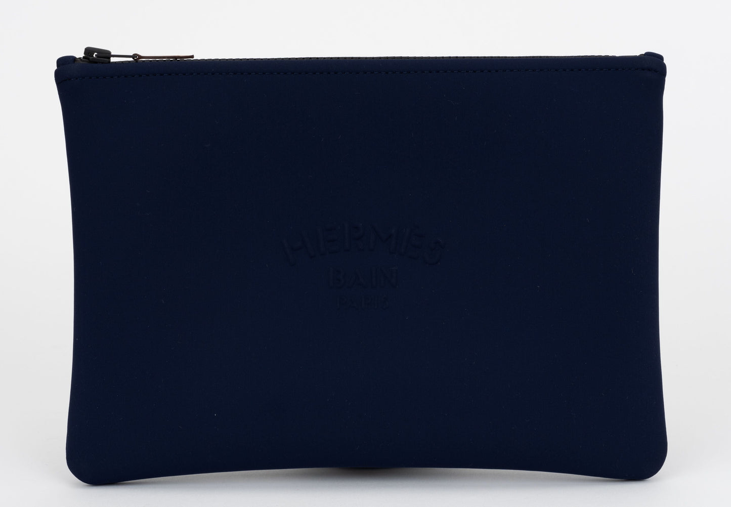 Hermes New Navy Neoprene Pouch