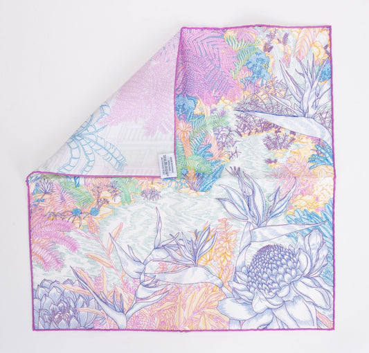 Hermes New Tropical Garden Silk Gavroche