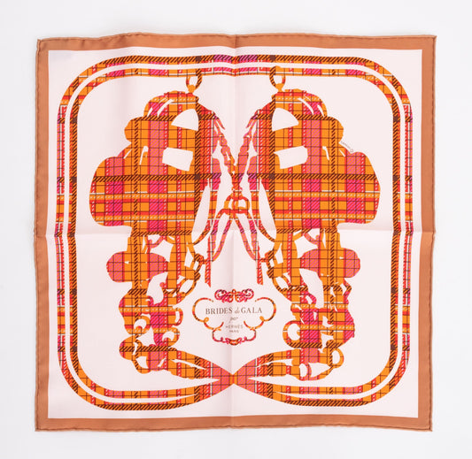 Hermes New Bride De Gala Tartan Gavroche