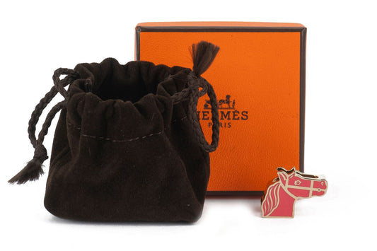 Hermes New Horse Twilly Scarf Ring