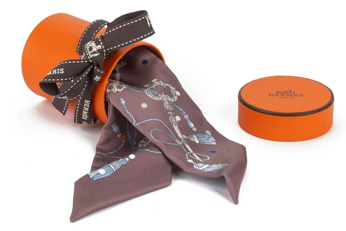 Hermes New Les Cles A Pois Shadow Twilly