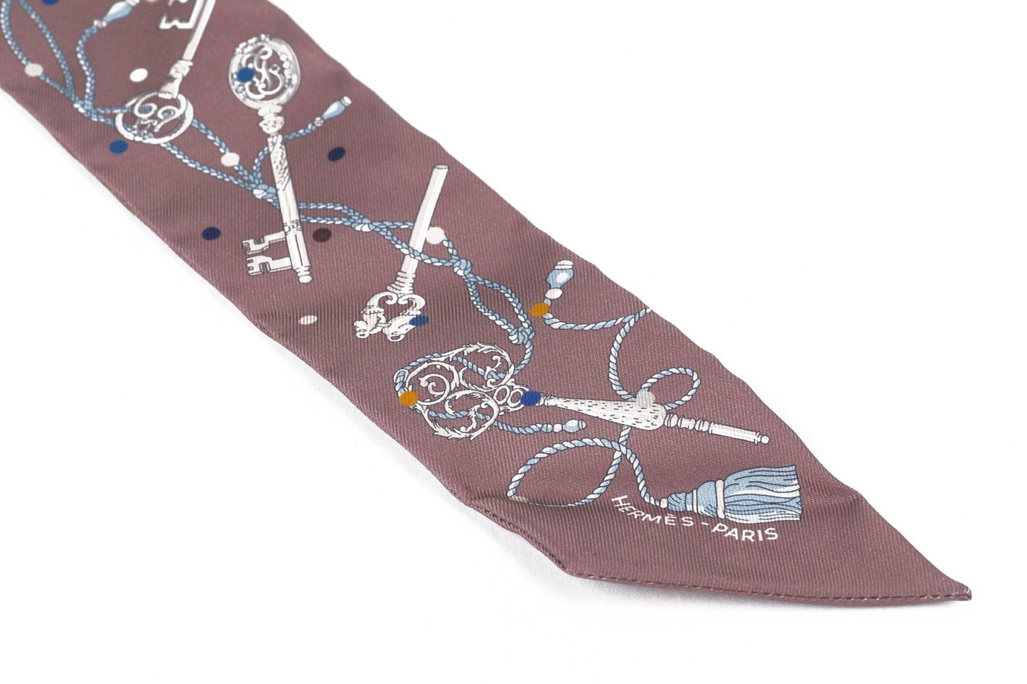 Hermes New Les Cles A Pois Shadow Twilly