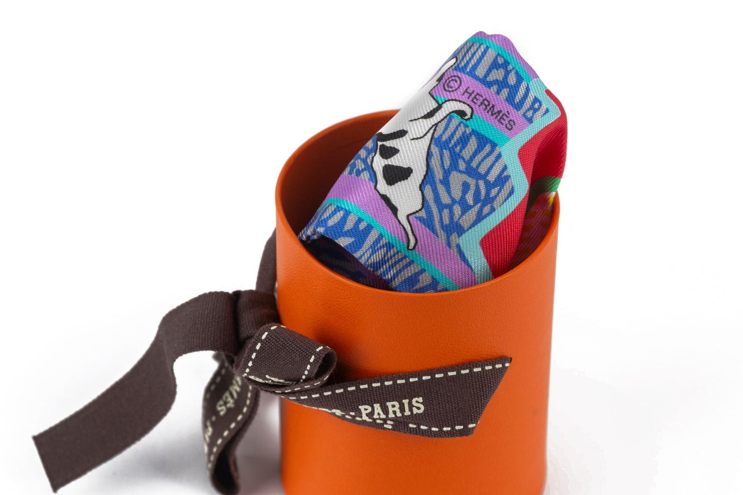 Hermes New "En Liberte'" Silk Twilly