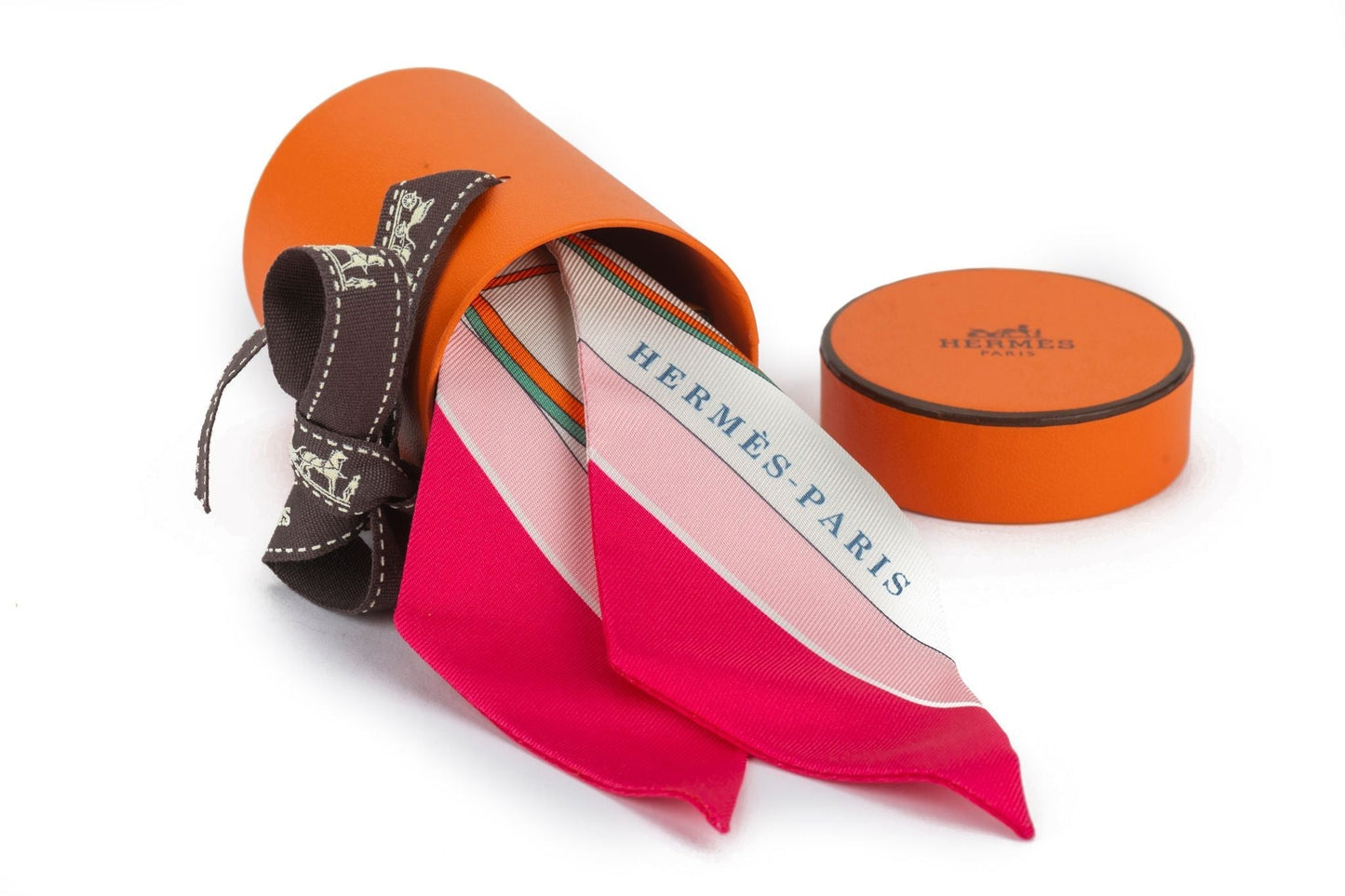 Hermes New Multicolor Silk Twilly