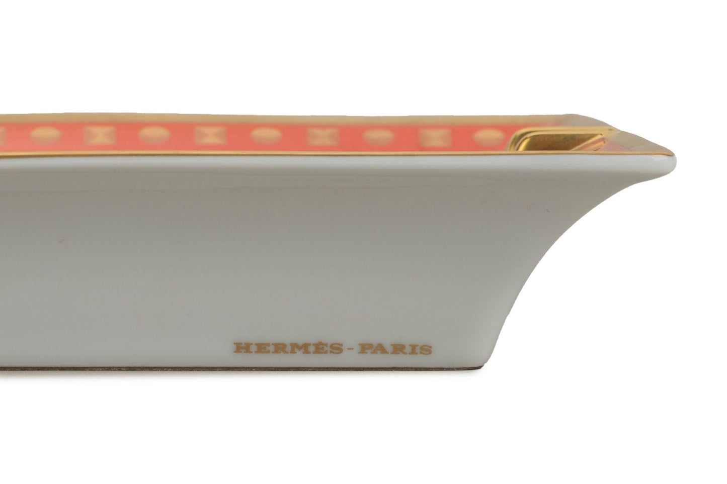Hermes Gold Leaf Indian Dancer Ashtray