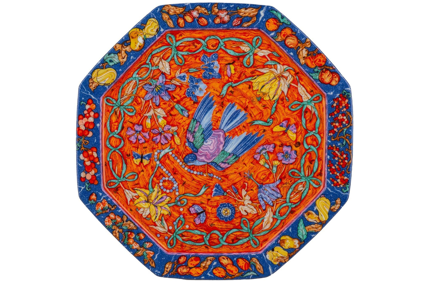 Hermes âœMarqueterieâ? Porcelain LG Dish