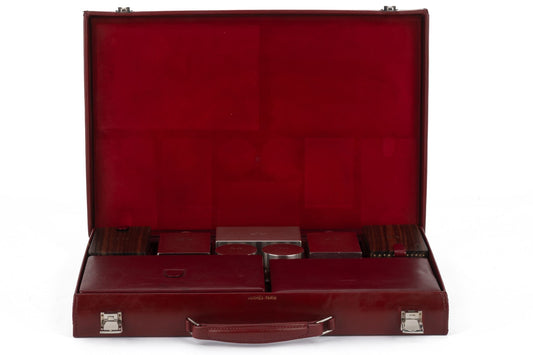 Hermes Rare Rouge H Men Toiletry Case