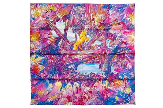 Hermes New La Vallee de Cristal Scarf