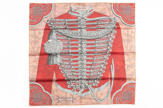 Hermes "Brandebourg" Double Face Scarf