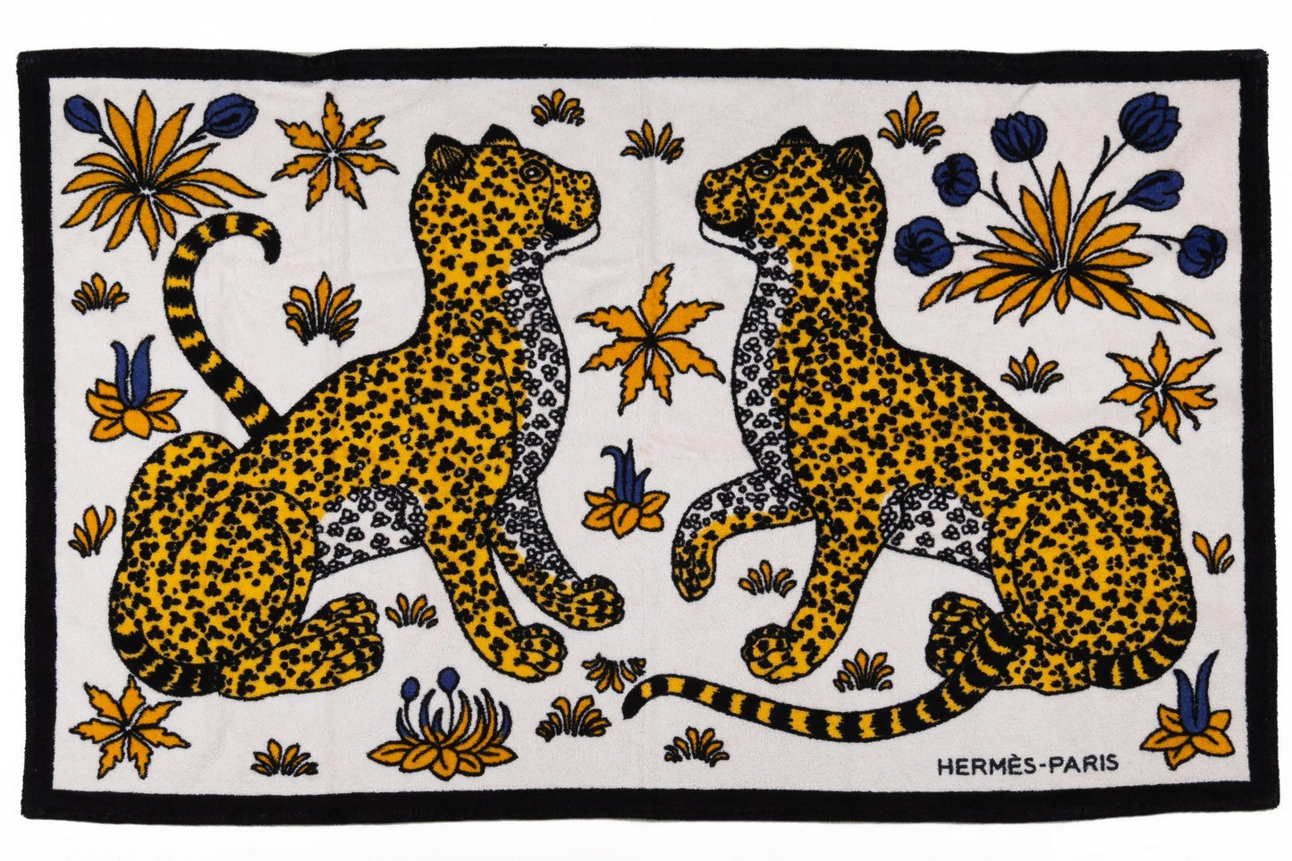 Hermes New Guepards Beach Towel