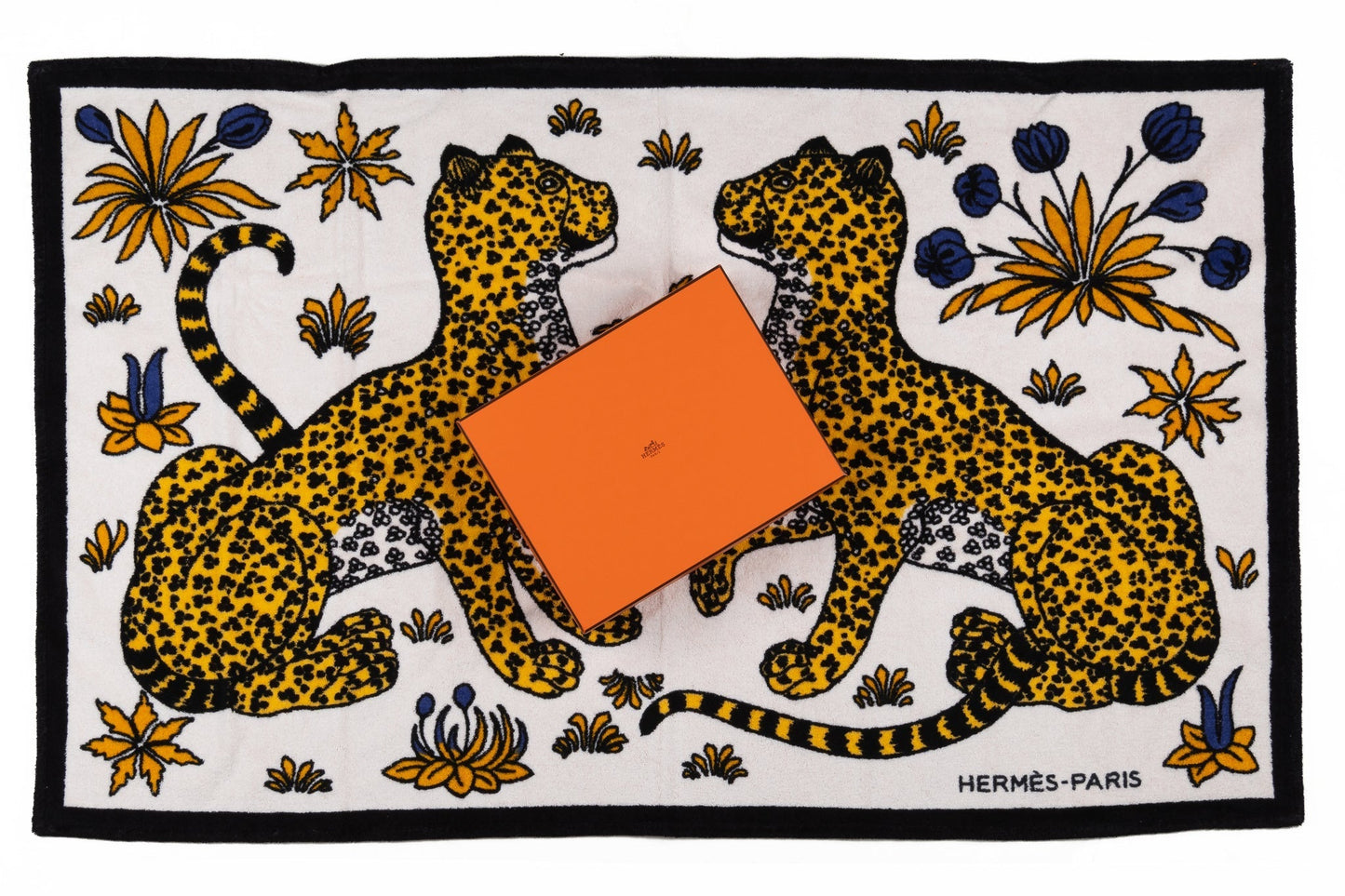 Hermes New Guepards Beach Towel
