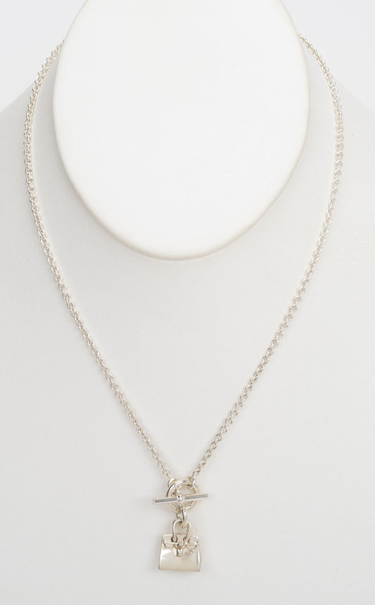 Hermes Sterlin Amulette Pendant Necklace
