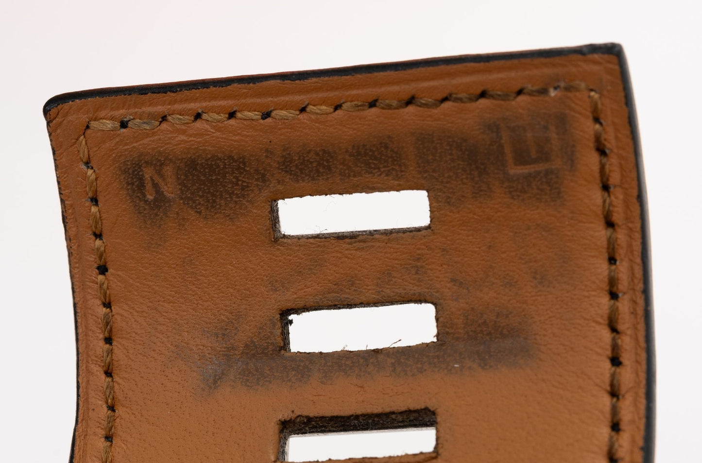 Hermes Collier De Chien Croc Bracelet