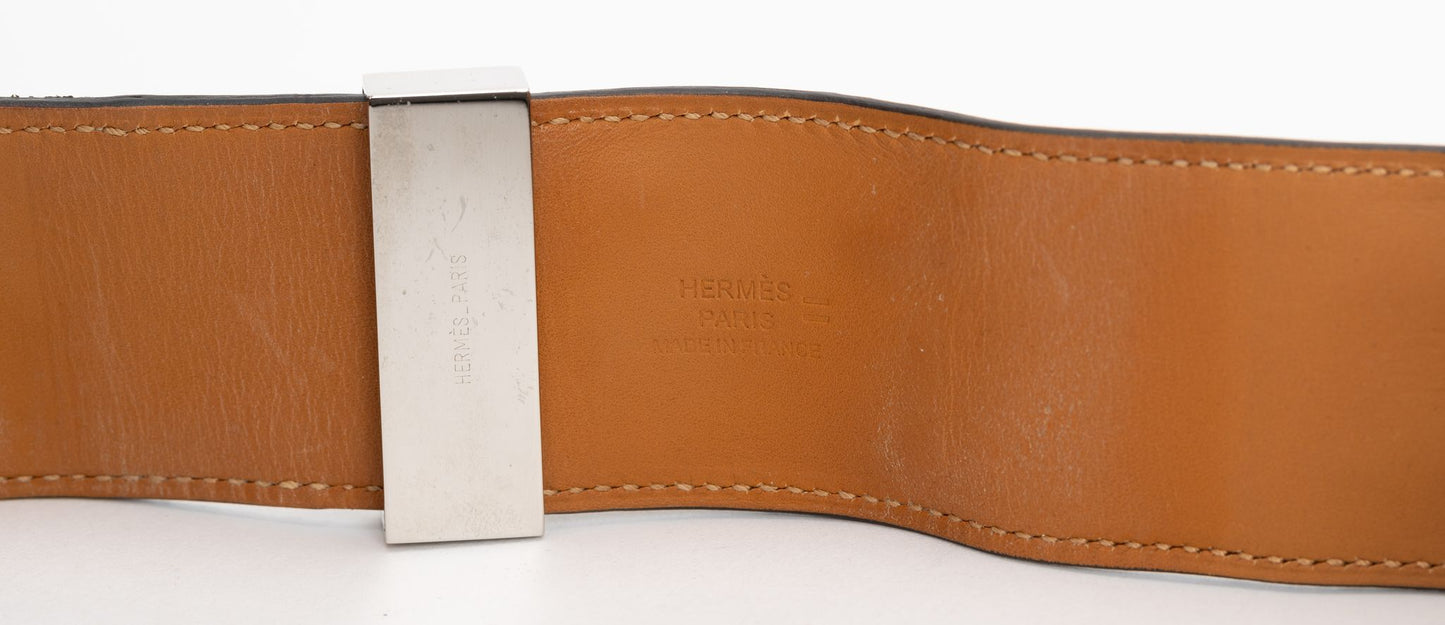 Hermes Collier De Chien Ombre Lizard