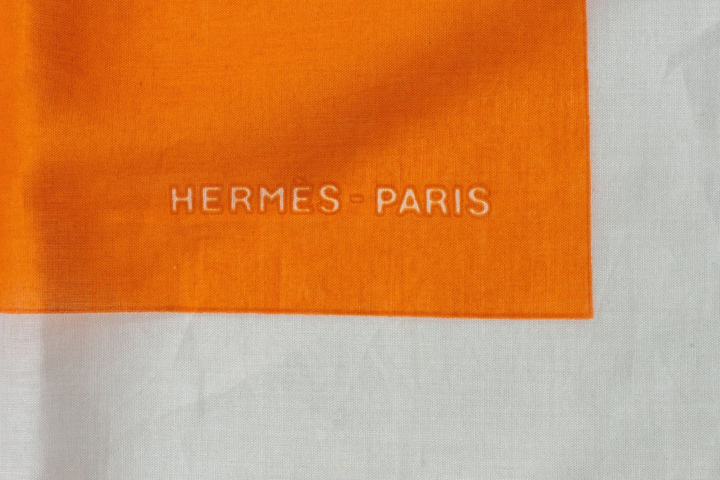 Hermes New Rust Cotton Beach Sarong