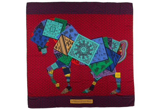 Hermes Cheval Sur Mon Cashmere Shawl