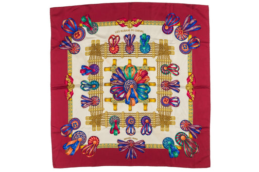 Hermes Les Rubans Du Cheval Scarf