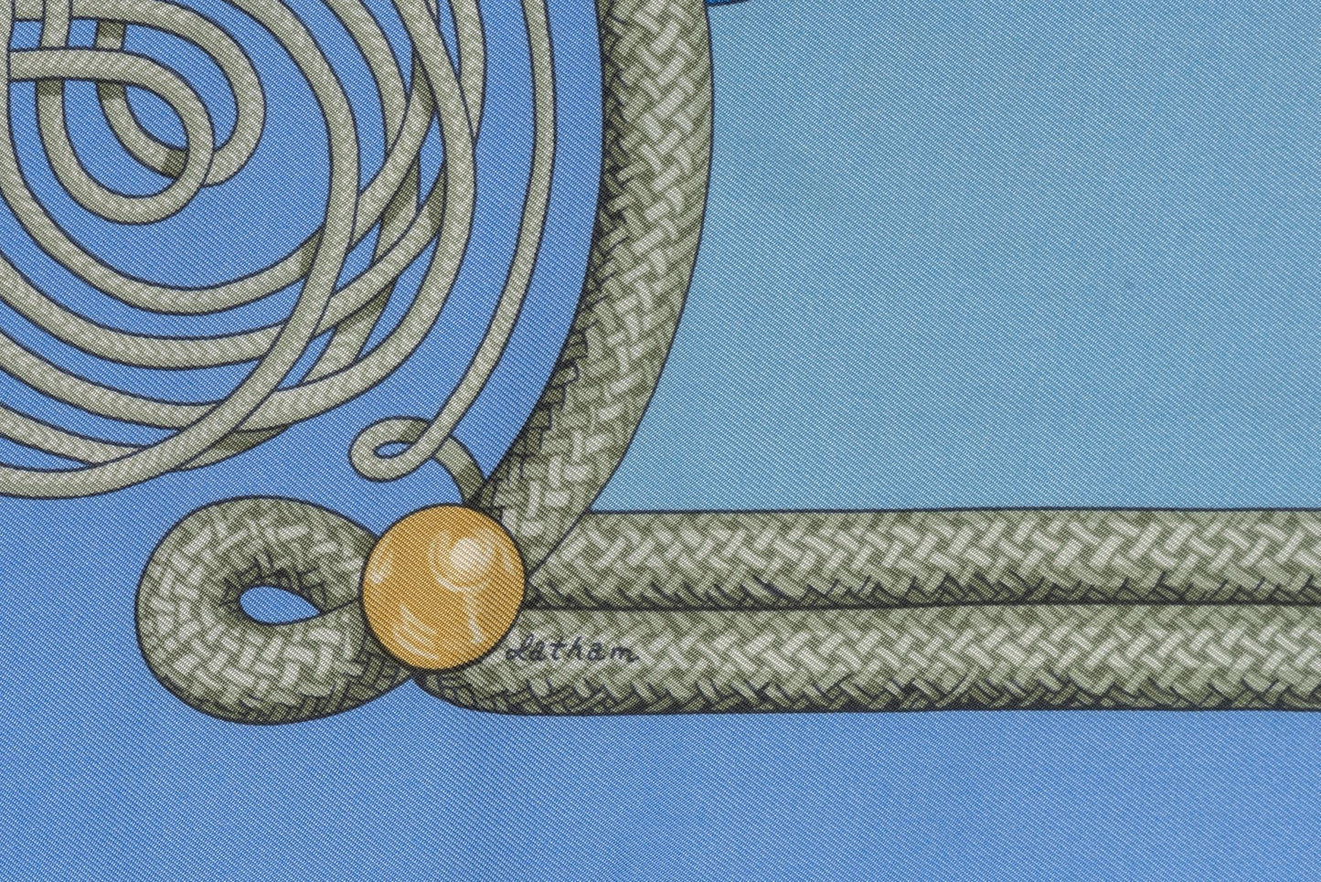 Hermes Brandebourgs Scarf by Caty Latham