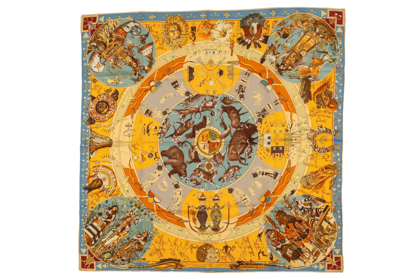 Hermes Les Mythologies Scarf