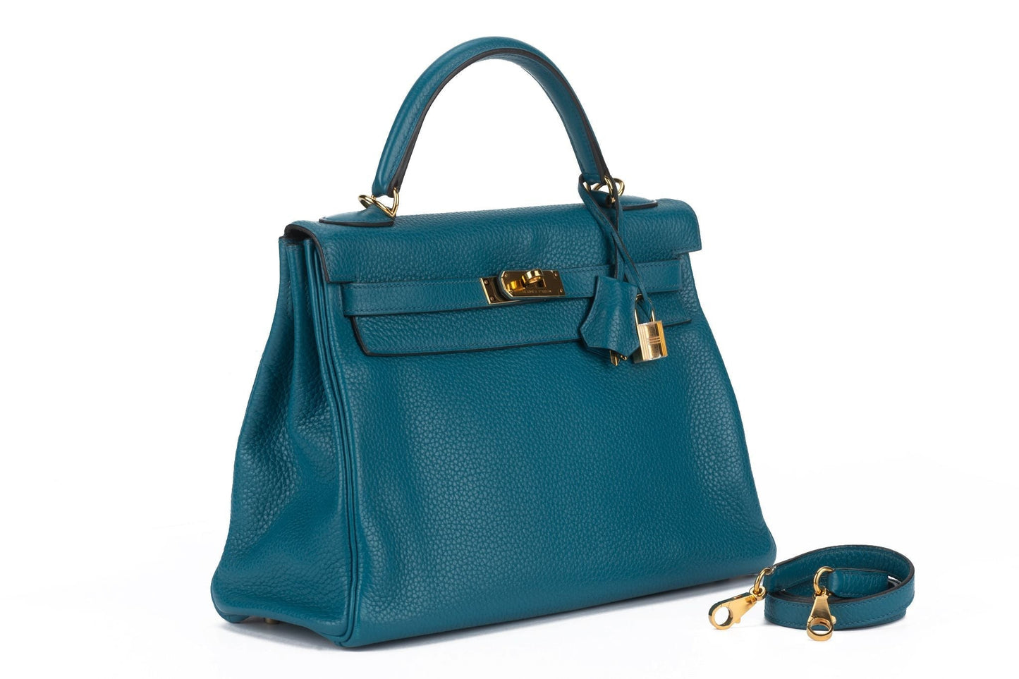 Hermes Kelly 32 Retournè Blue Izmir
