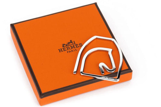 Hermes New Horse Head Money Clip