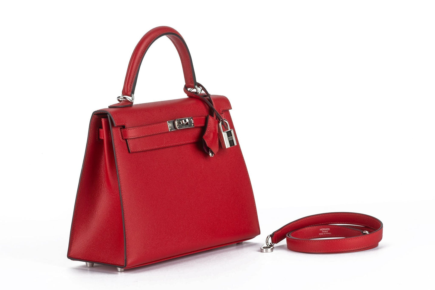 Hermes Kelly Sellier Verso Rouge Piment
