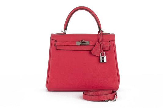 Hermes Kelly 25 Retour Togo Bouganvillea