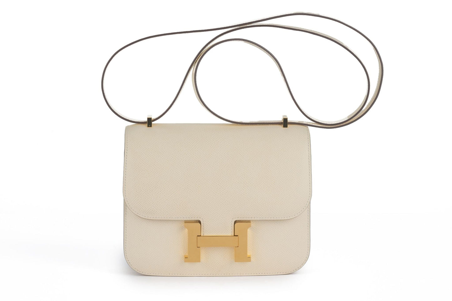 Hermes Mini Constance 18cm Craie