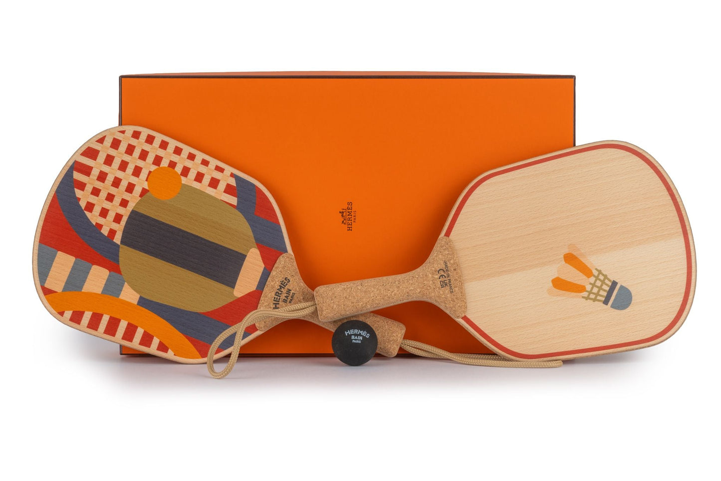 Hermes Set of 2 BNIB Beach Rackets