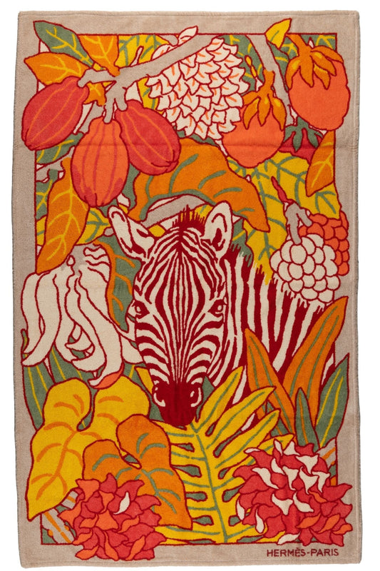 Hermes âœAu Coeur de lâ˜Etéâœ Beach Towel