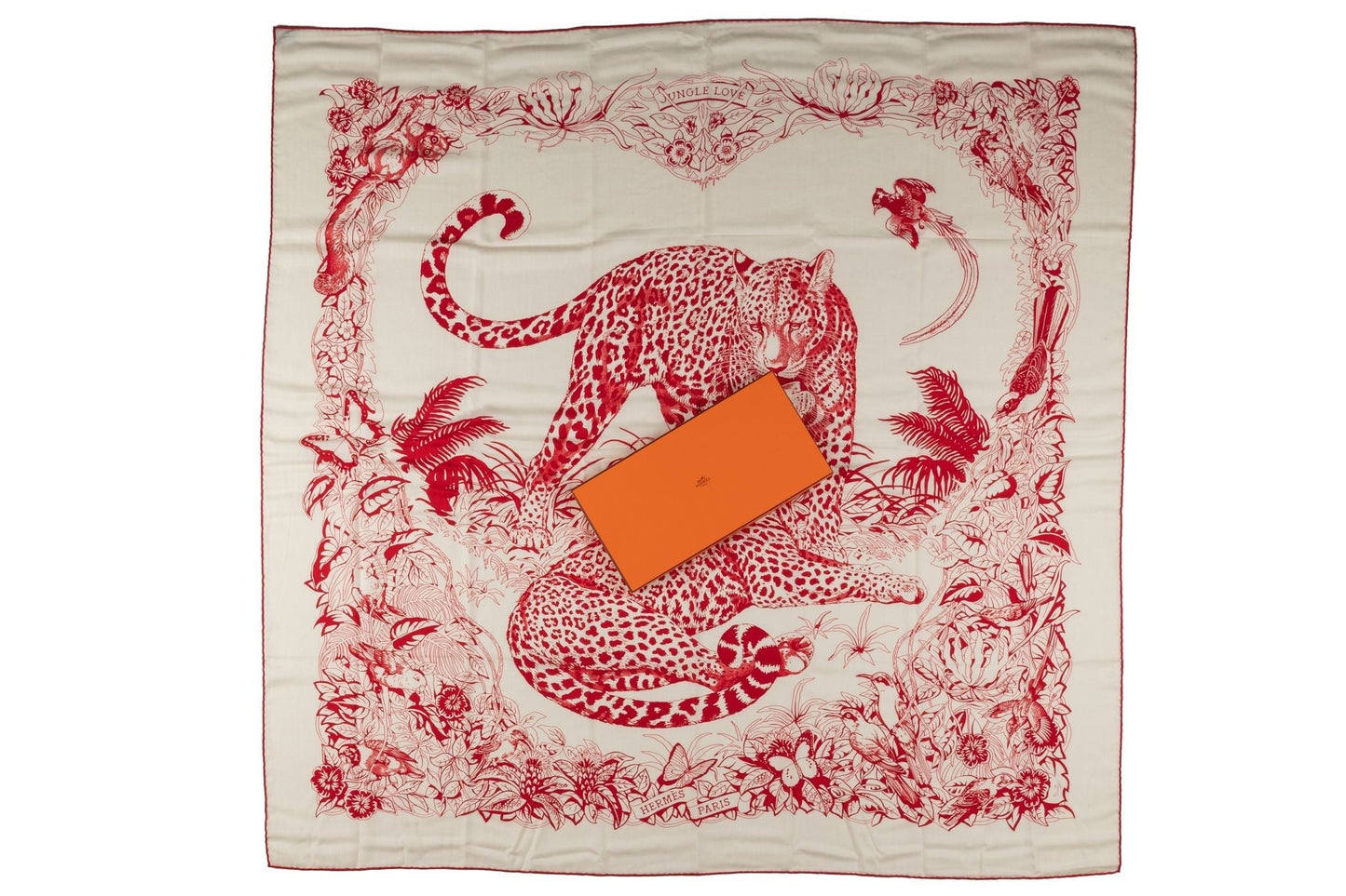 Hermes "Love Tattoo" Jungle Love Shawl
