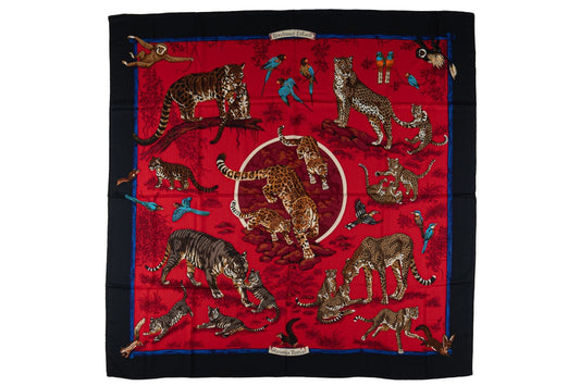 Hermes "Tendresse Feline" Shawl