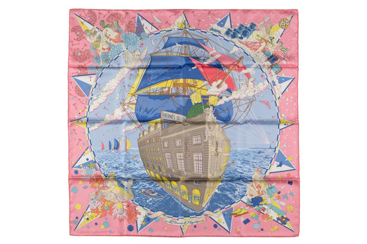 Hermes New âœFlagshipâœ Silk Scarf