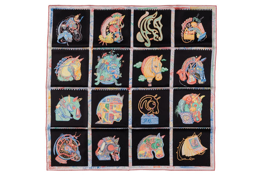 Hermes New âœChevaloscopeâœ Silk Scarf