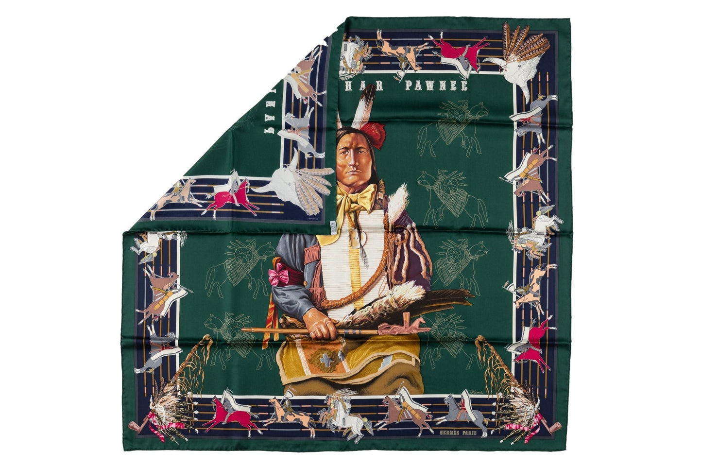 Hermes New "Pani la Shar Pawnee" Scarf