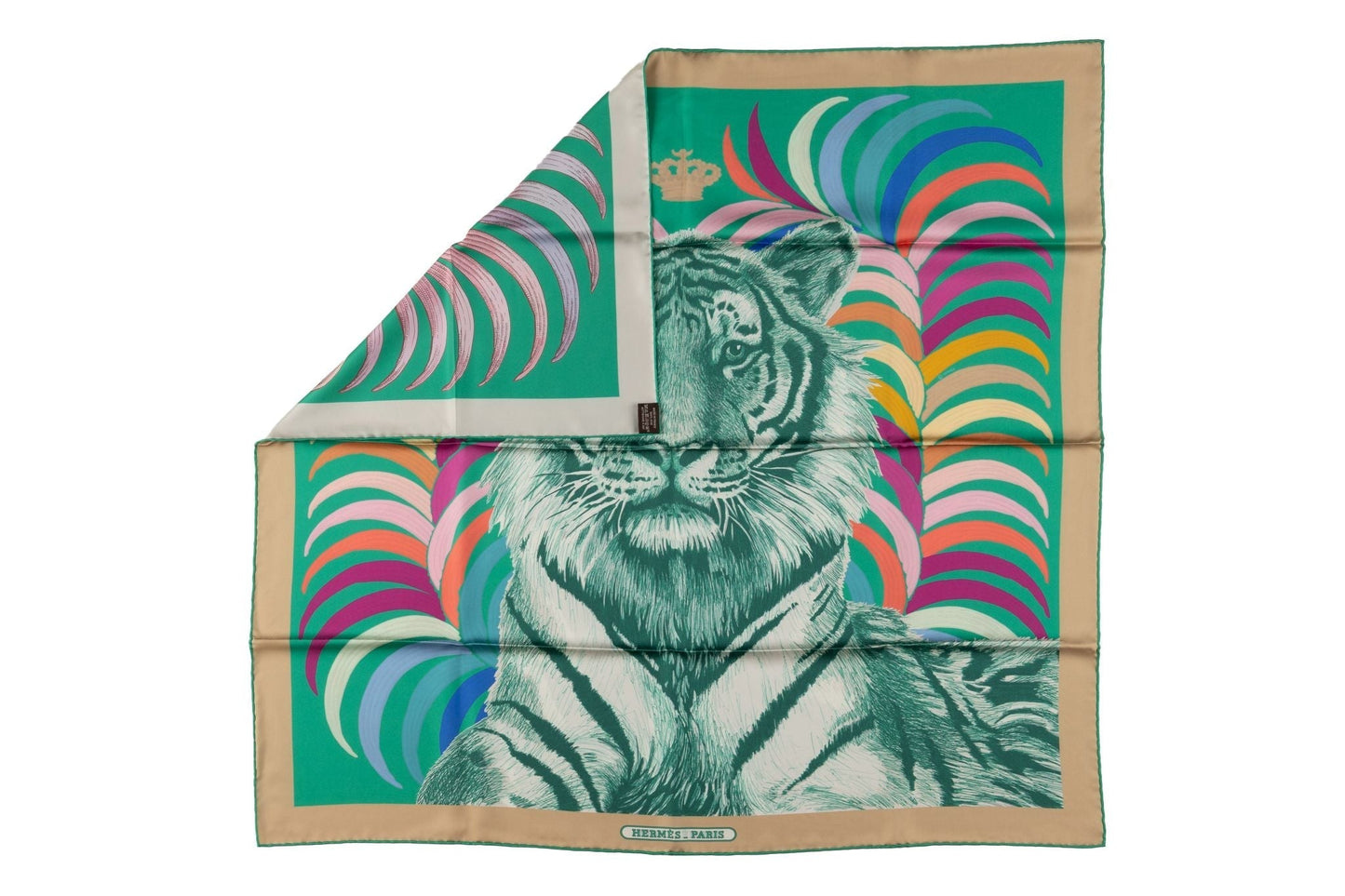 Hermes "Tigre Royal" Double Face Scarf